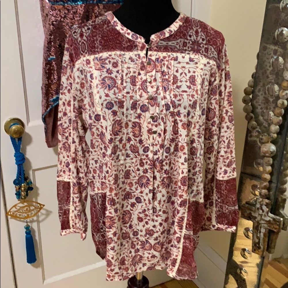 NWT Lucky Brand top XL